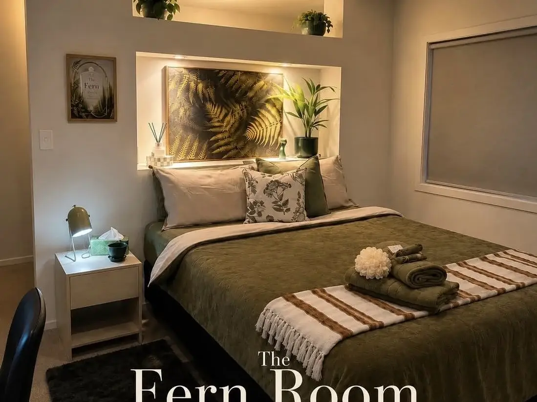The Fern room at Keystone Lodge, where healing is done quietly and restoratively in peace and nature.